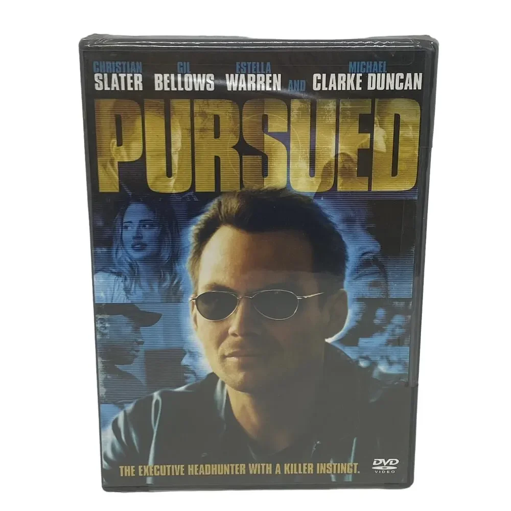 Christian Slater - Pursued Movie DVD 2004 Sony Widescreen Action Adventure New